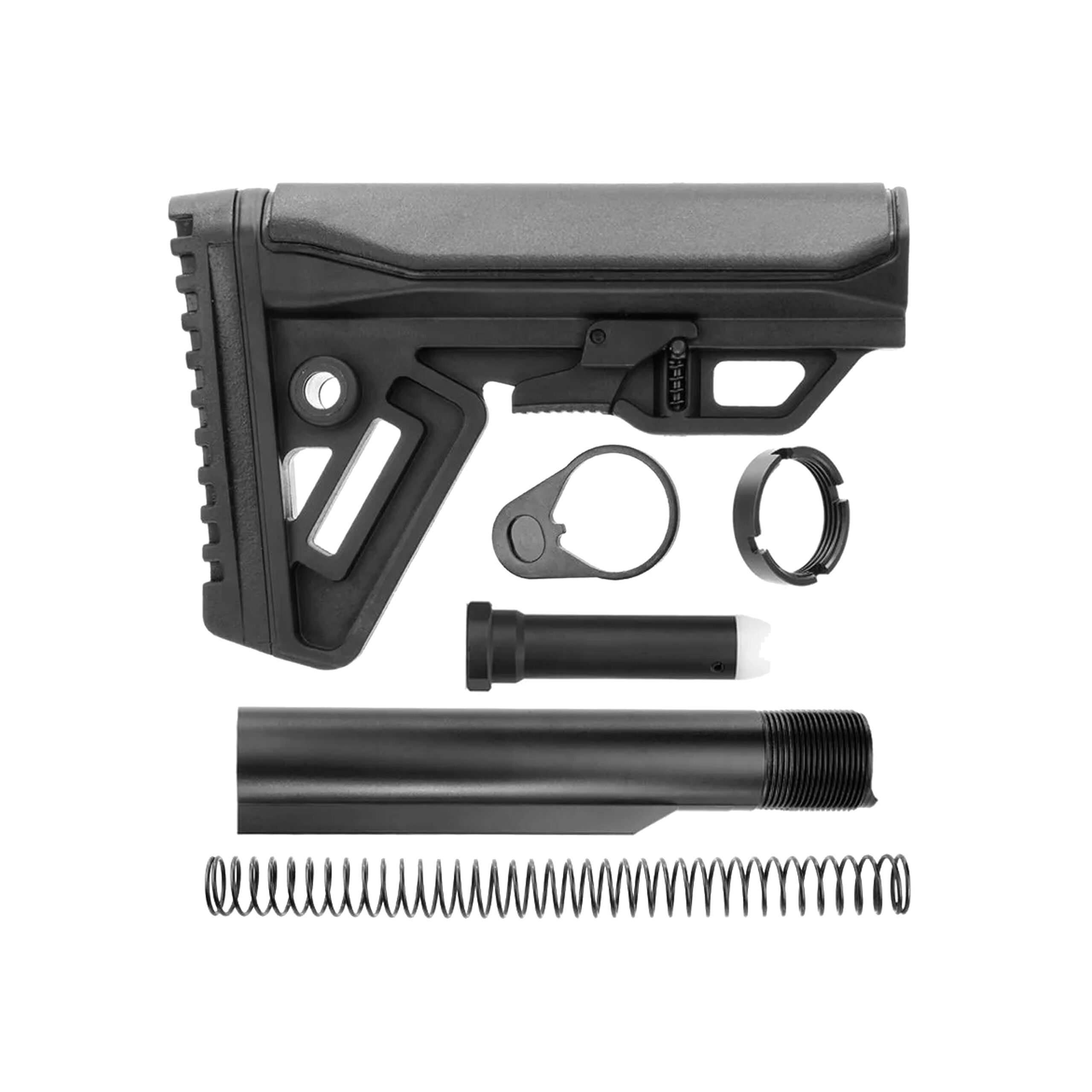 AR Mil-spec Tactical 6-Position Collapsible Stock, AAST-WT08
