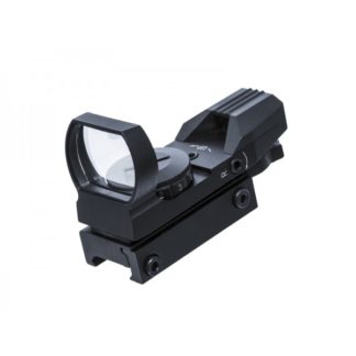 Tactical Open Relflex Sight with 4 Reticle R/G/B Dot, DS401