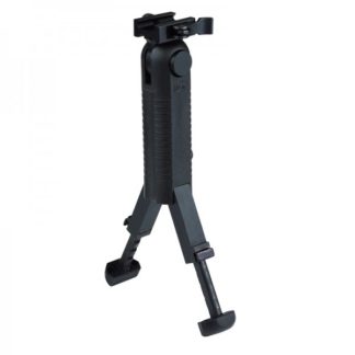 Tactical Quick Release 5-Position Folding Grip Bipod, Height 7.5"-9", SG-F150BP