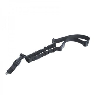 Tactical Deluxe Single Point Sling with Quick Detachable Hook Black, SG-SL02SB