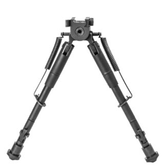 Scout-Pod® Tactical Spring-Lock Folding Bipod, Picatinny/Weaver Mounting Deck, Height 8.5" - 10.6", SP-SL09