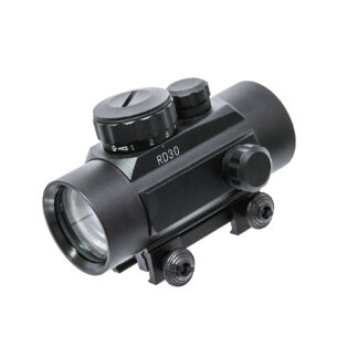 SNIPER Low Profile Classic 38mm Sub-4" Red/Green Dual Illuminated 4MOA Dot, TSRD30