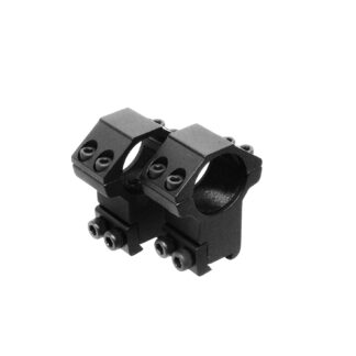 Airgun .22 Medium Profile Compact 1" Scope Ring, AG-25M2
