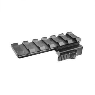 Tactical Picatinny Cantilever Quick Release .5" Riser, 2.5" Long 6 Slots, BM0605EXQR