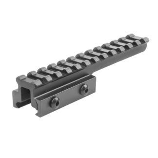 Tactical Picatinny Cantilever .75" Riser, 5" Long 12 Slots, BM1207EX