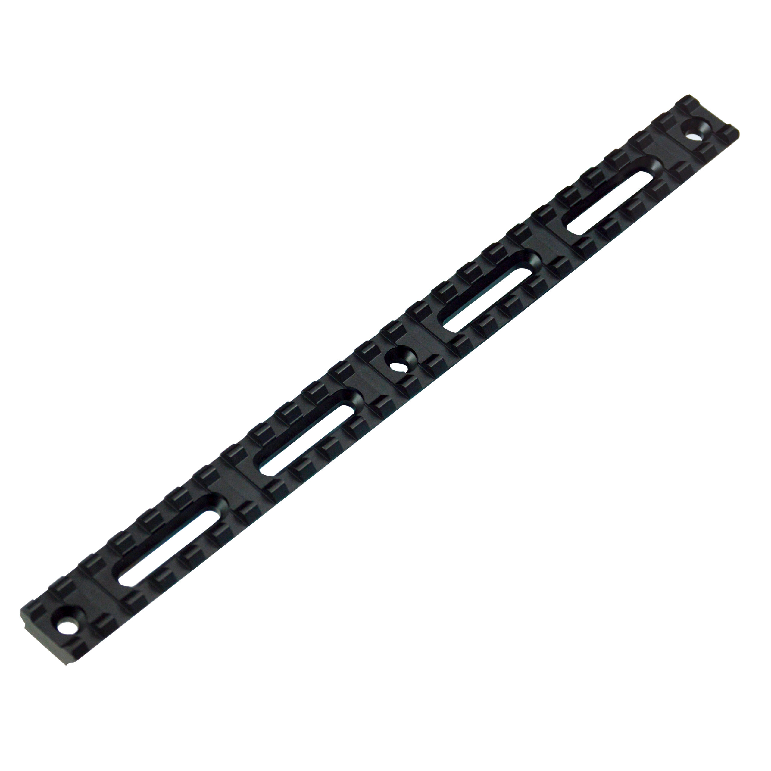 Tactical Picatinny Rail, 10" Long with 25 Slots, BM25S
