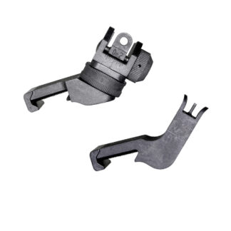 Tactical Low Profile Front & Rear 45 Degree Offset Backup Sights – Polymer MAFRS-A
