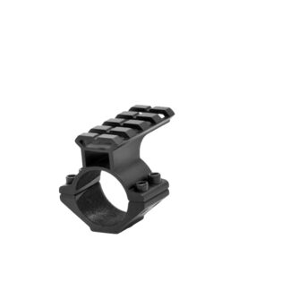 Picatinny/Weaver 1" Tube Ring/Shotgun Mounts with 4 Slots, MT-30T4