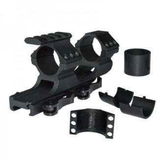 Picatinny/Weaver Cantilever Offset Scope Rings For Both 1"/30mm, PT-2530EX614