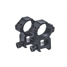 Picatinny/Weaver 30mm High Profile See-Thru Scope Rings, PT-30H4