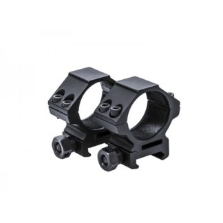 Picatinny/Weaver 30mm Low Profile See-Thru Scope Rings, PT-30L4