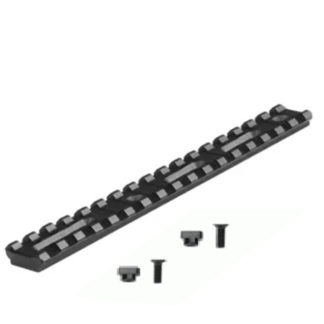 Aluminum M-Lok Compatible Rail, 7" Long with 17 Slots, MA17SML