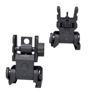 Tactical Low Profile AR15/M4 Flip-up Front / Rear Sight MFLFS08 / MFLRS08