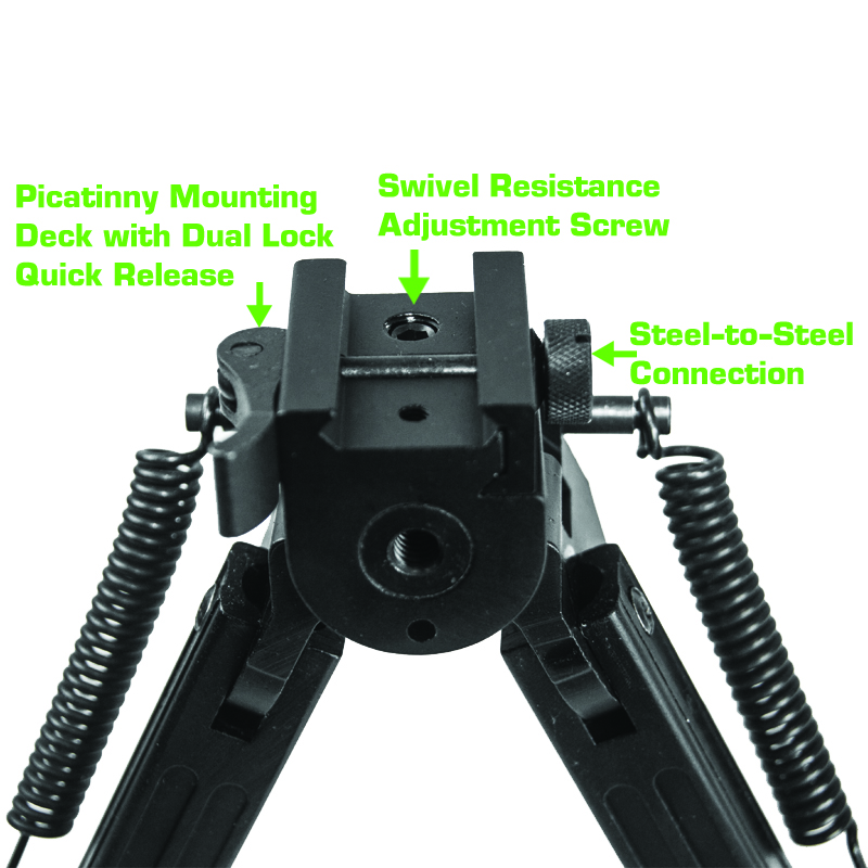 Scout Pod Cuboid Tactical Spring Lock Folding Bi Pods Sp Sc08 Lion 
