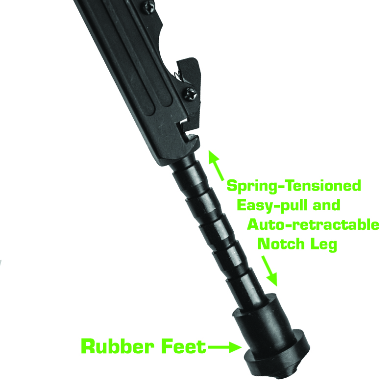 Scout Pod Cuboid Tactical Spring Lock Folding Bi Pods Sp Sc08 Lion 