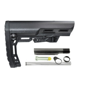 Tactical Milspec 6-Position AR Collapsible Stock Set,  AAST09-A