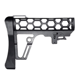 Tactical Aluminum Milspec 6-Position AR Collapsible Stock AAST25-ST