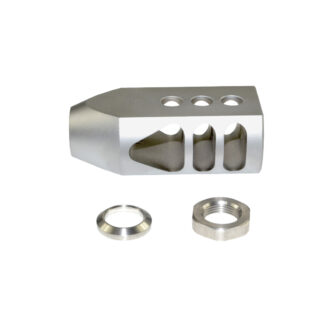 Muzzle Brake/Recoil Compensator AR-15 .223, 1/2"x28, include crush washer2.50",AS-MZ03