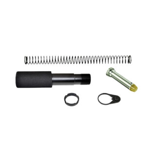 il-spec Buffer Tube, Buffer, Spring, End Plate, and Castle Nut - For AR Pistol AS5P-P