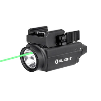 O-Light Tactical Low Profile 800 Lumens Compact ,Green Laser / LED Light Combo , PL-OL-BaldrS-B