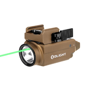 O-Light Tactical Low Profile 800 Lumens Compact ,Green Laser/ LED Light Combo , PL-OL-BaldrS-T