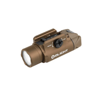 O-Light Tactical Low Profile Max. 1500 Lumens Pistol  Flashlight ,Strobe Modes Hi/Med/Low, Tan,PL-OL-PL3S-T